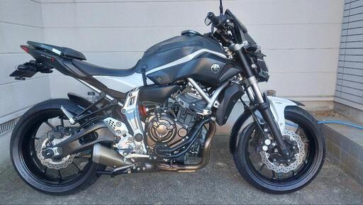 YAMAHA MT-07 美車 走行極少 車検長 カスタム多数 乗って帰れます