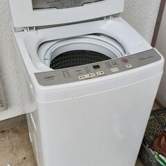 2021年　AQUA　洗濯機　使用頻度　少　不具合等なし