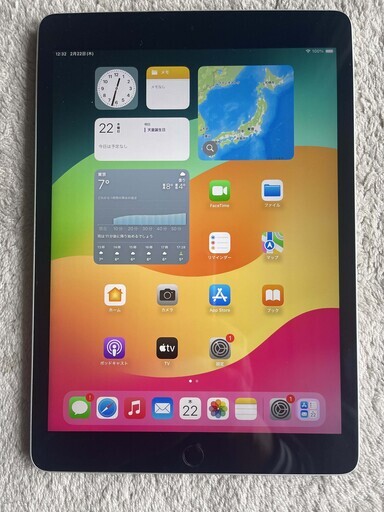 iPad 第９世代 10.2インチA2602 Wi-Fi silver ６４GB  バッテリー９１%　911