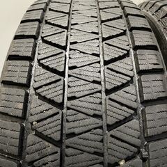BS BRIDGESTONE BLIZZAK DM-V3 225/60R18 18インチ スタッドレス 4本 19～21年製 バリ溝 ハリアー エクストレイル レクサスNX等　(TA982)クレジットカード QRコード決済可能