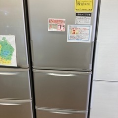 冷蔵庫　3ドア　シャープ　SJ-W352Ｇ