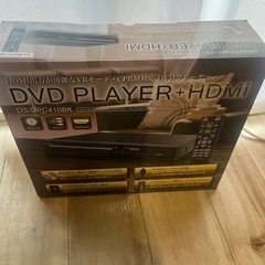 DVD プレーヤー　DS-DPC410BK