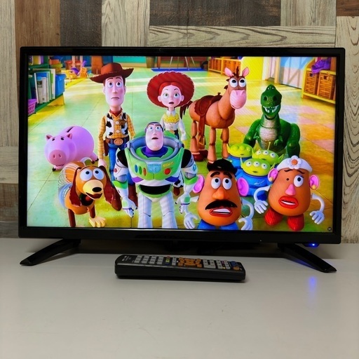 即日受渡❣️24型液晶TV 1TBハードディスク\u0026Wチューナー搭載7500円