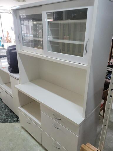【新生活SALE】食器棚　レンジ台　レンジボード　中古　リサイクルショップ宮崎屋住吉店24.2.22k