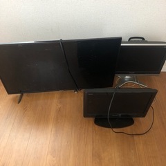 ジャンク品 テレビ3台