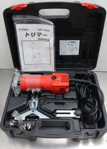 中古品 藤原産業 電動トリマー EWT-450N 2020年製 別売トリマービット付き