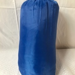 650 マミー型 寝袋 シュラフ  青