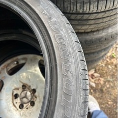 【ネット決済・配送可】ダンロップ　205/45R17 4本セット！