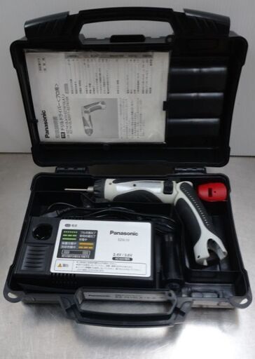 中古品 Panasonic 充電式ペンドリルドライバー EZ7410LA1S-B