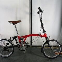 D336　★75000円スタート★　折りたたみ中古自転車　BRO...