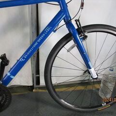 Ｄ344　★23800円★整備済み スポーツ中古自転車 ブリヂストン　シルヴァ　54ｃｍ　ブルー【クロスバイク】