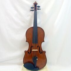 メンテ済み ドイツ製 Carl Jager 1868 分数 1/2 オールド モダン ジャーマン バイオリン 発表会 コンクールに 全国発送対応 中古バイオリン 名古屋近郊 手渡し可能 試奏 愛知県清須市より 管理（カ）Ｔ6065