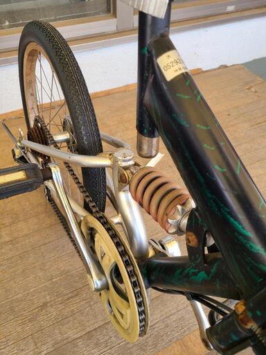 ☆店頭にて試乗可☆ J4393 折りたたみ自転車 Encantador グリーン 6段