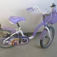 子供用自転車　ラプンツェル