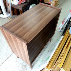 NOCE チェスト BF6200 ウォールナット 3段 タンス 衣類収納 ノーチェ