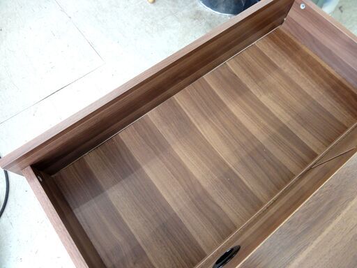 NOCE チェスト BF6200 ウォールナット 3段 タンス 衣類収納 ノーチェ