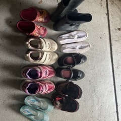 女の子用　靴　各種　あげます