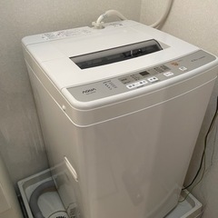 AQW洗濯機　AQW-S60H 6.0kgお譲り