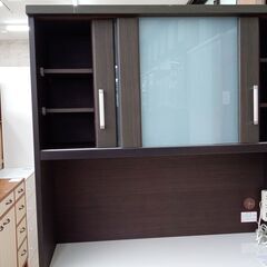 ★ジモティ割あり★ ニトリ レンジボード ブラウン H180×D40×W104 クリーニング済み TJ4347 ☆ジモティ割あり☆ ニトリ レンジボード ブラウン H180×D40×W104