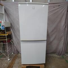 SHARP ノンフロン冷凍冷蔵庫 SJ-14E3-KW 2016年製