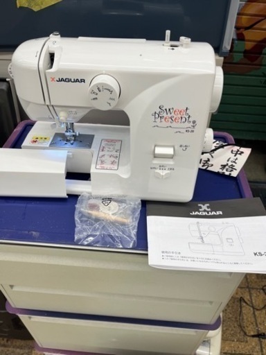 超美品　ほぼ未使用　JAGUAR ミシン （ジャガー ）電子ミシン KS-20