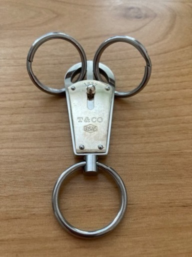 Tiffany\u0026Co. バレット Ag925 キーリング 1837