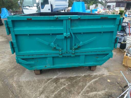 アームロールコンテナ フックロール バッカン 2t車 中古 箱のみ 3方