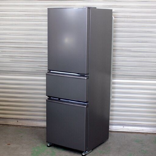 T788) ☆良品☆ 三菱 3ドア 272L 2022年製 MR-CX27G-H 右開き 冷凍室 大容量 氷点下ストッカー MITSUBISHI ノンフロン冷凍冷蔵庫