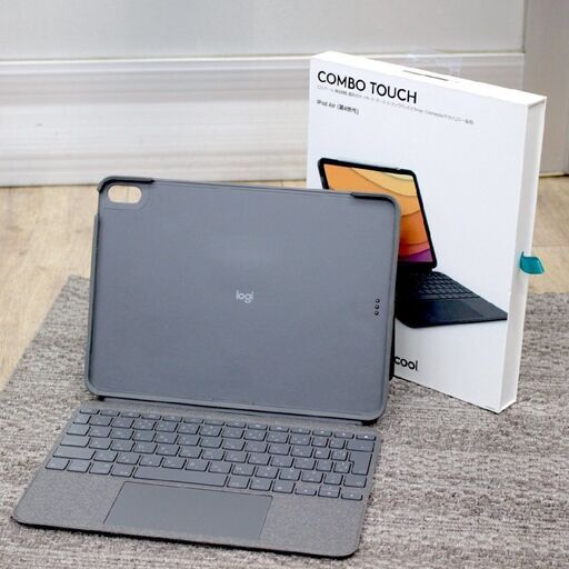 T794) 【現状品/動作未確認】ロジクール Combo Touch for iPad Air iK1095 キーボード 第4/第5世代対応 SMART CONNECTOR接続 Mac apple