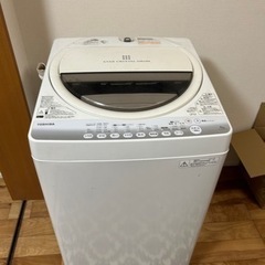 【取引先決定】2014年製 TOSHIBA 6kg洗濯機