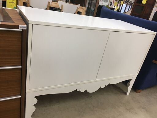 イケア IKEA ラック 収納ラック 収納ボックス BOX 棚 整理棚 オープンラック ホワイト　白 プッシュ 扉　おしゃれ インテリア クリーニング済 堺市 石津【ジャングルジャングルサカイ石津店】
