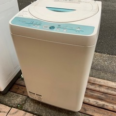 2018年製★ SHARP シャープ 洗濯機 ES-GL45 家電 