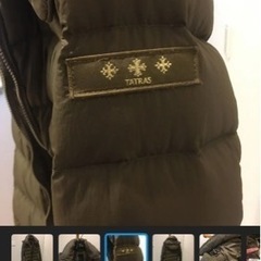 TATRAS タトラス　ダウンコート　カーキ
