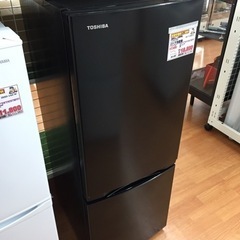 東芝 2ドア冷蔵庫 153L GR-T15BS(K) B22-10