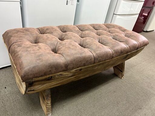 中古　収納付き　ベンチ　ソファ