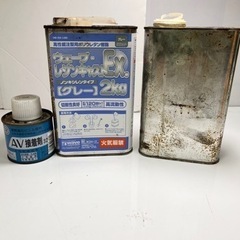 ウェーブ・レジンキャストEXグレー（A＋B缶）＋AV接着剤
