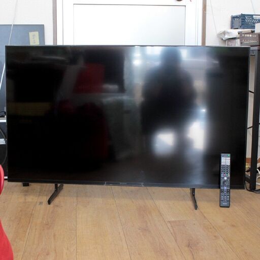 T802) ☆美品☆ SONY 4K液晶テレビ KJ-50X80L 50型 2023年製 BRAVIA ブラビア スマートテレビ Netflix Youtube Google TV ソニー BC CS 50V