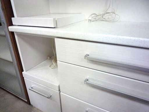 大型 キッチンボード 食器棚 松田家具 横幅 約118cm 中古 札幌市東区