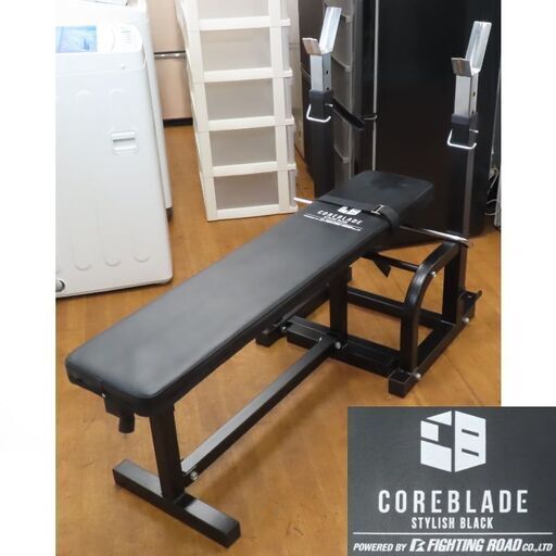 coreblade stylish black トレーニングベンチ トレーニングベンチ CORE BLADE - STYLISH BLACK