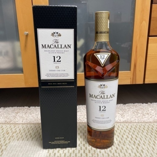 マッカラン12年　シェリーオークカスク