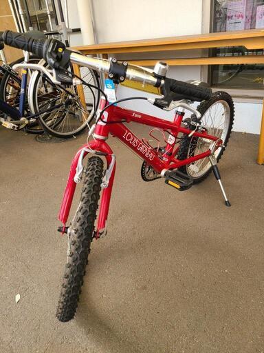 ★店頭にて試乗可★ J4398　ジュニアクロスバイク　LOUIS　GARNEAU　LGS-J20 Junior style LGレッド 　20インチ　6段ギア　クリーニング、簡易メンテナンス済み【リユースのサカイ柏店】 中古自転車 　流山市 中古自転車 松戸市 中古自転車 我孫子市 中古自転車 船橋市 中古自転車 守谷市 中古自転車 取手市 中古自転車