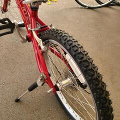 ★店頭にて試乗可★ J4398　ジュニアクロスバイク　LOUIS　GARNEAU　LGS-J20 Junior style LGレッド 　20インチ　6段ギア　クリーニング、簡易メンテナンス済み【リユースのサカイ柏店】 中古自転車 　流山市 中古自転車 松戸市 中古自転車 我孫子市 中古自転車 船橋市 中古自転車 守谷市 中古自転車 取手市 中古自転車