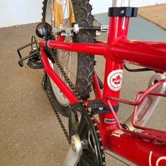 ★店頭にて試乗可★ J4398　ジュニアクロスバイク　LOUIS　GARNEAU　LGS-J20 Junior style LGレッド 　20インチ　6段ギア　クリーニング、簡易メンテナンス済み【リユースのサカイ柏店】 中古自転車 　流山市 中古自転車 松戸市 中古自転車 我孫子市 中古自転車 船橋市 中古自転車 守谷市 中古自転車 取手市 中古自転車