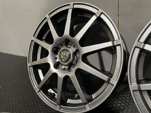 STRANGER ストレンジャー 社外ホイール 15インチ 4本 6J5HPCD100+45