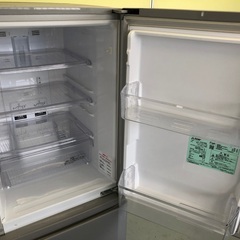 【地域限定 送料無料】2017年製 三菱 2ドア冷蔵庫 146L MR-P15A-S R5-0048