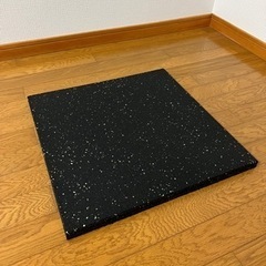 【未使用】ゴムマット 50cm×50cm×25mm 在庫200枚...