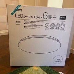 [2個セット]LEDシーリングライト6畳用(昼光色)