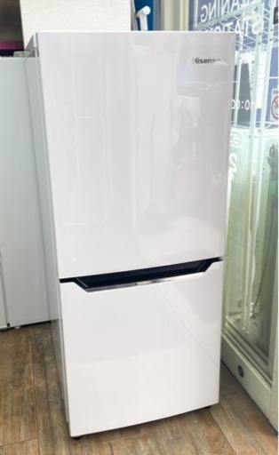 【お買い得】 ⭐️美品⭐️ ハイセンス 2ドア冷蔵庫 HR-D1302 2019年製