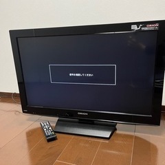 テレビ　ORION 32型　2012年式