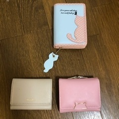 【ネット決済・配送可】猫 財布 未使用